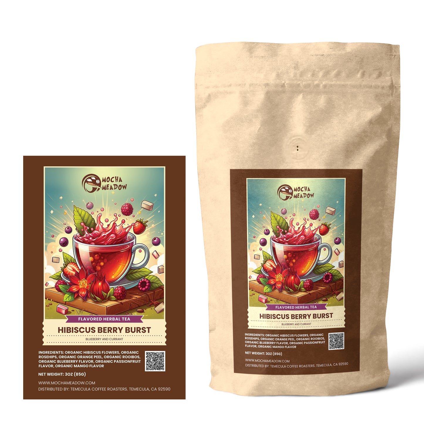 Hibiscus Berry Burst (Caffeine Free)